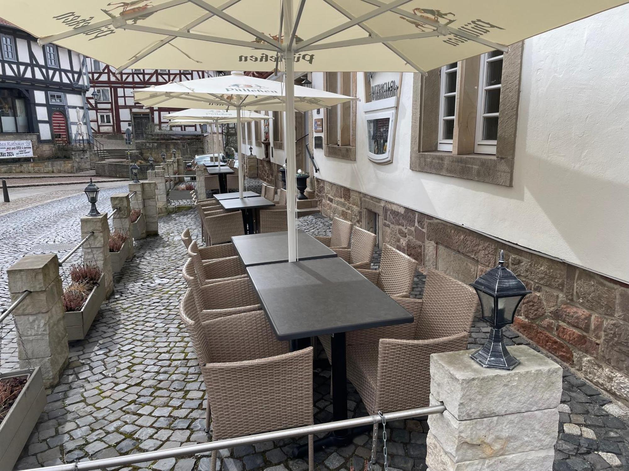 Altes Rathaus Hotel-Restaurant-Cafe Wolfhagen Eksteriør billede